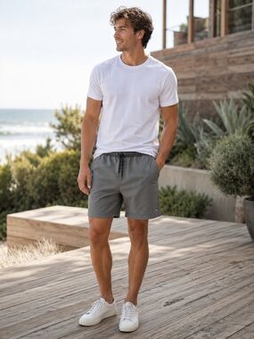 Kenneth Cole Drawstring Shorts